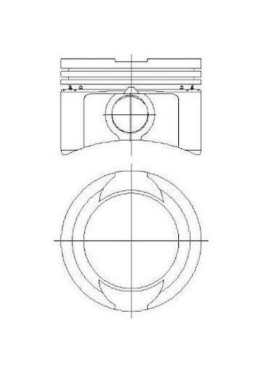 Yenmak 31-04285-040 - Motor Piston Segman Palıo-punto 1.2 8v 97