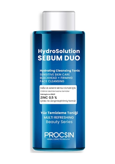 Procsın Hydrosolution Yağlı Ve Akneye Yönelik Ciltler İçin Tonik 200 ML