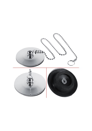 Geeroyoo Krom Kaplama Çelik Panel Banyo Ve Mutfak Lavabo Tıkanıklık Önleyici Kemerli Su Tıkanıklığı Kapağı Diğer