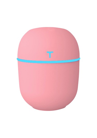 Honmex Portatif Mini Nemlendirici, Usb İle Çalışır, 220ml Hacim, 360 均匀 Nemleme, Otomatik Kapatma, Led Işık, Aromaterapi Uyumlu Pembe