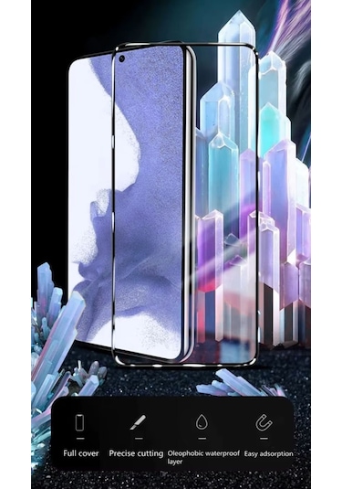 Infinix Note 50 Pro Ekran Koruyucu 9D Kırılmaz Cam - Extra Darbe Koruma - Ekranı Tam Kaplar