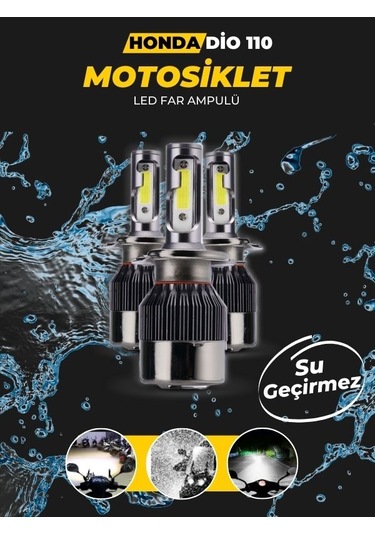 Honda Dio 110 Narva Motosiklet Far Ampulü Beyaz