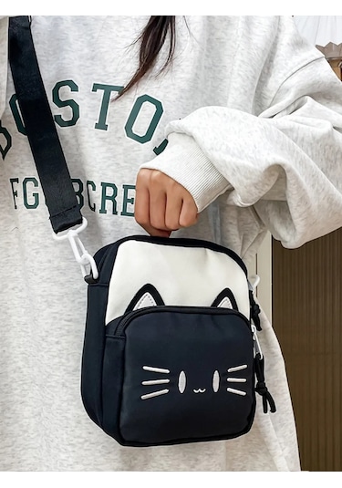 Small Box Omuz Çantası Gençler İçin 460769613 Siyah