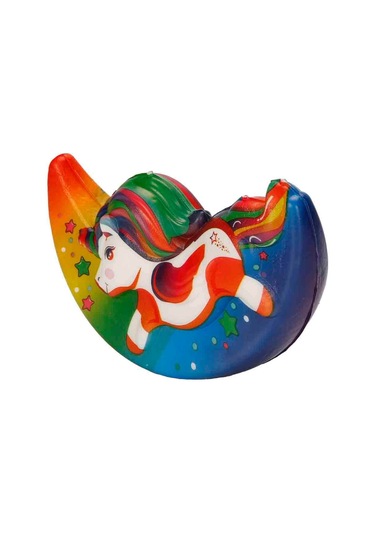 Squishy Ay Unicorn: Slow Rising Köpük Oyuncak Kawaii Stres Giderici Figür Unicorn