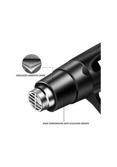 Sones Hilda Yüksek Sıcaklık Sıcak Hava Endüstriyel Sıcak Hava Filmi Aracı, Stil: 2000w