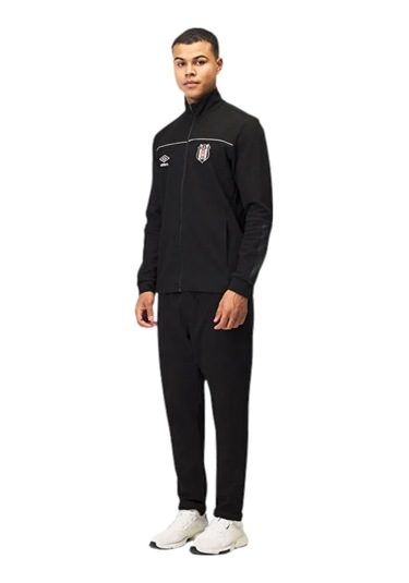 Beşiktaş Lisanslı Fermuarlı Siyah Sweatshirt 25/26 Sezon SiYAH