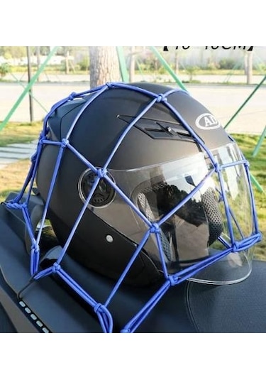 Cargo Net - Ağ Biçimli Bagaj Lastiği-mavi