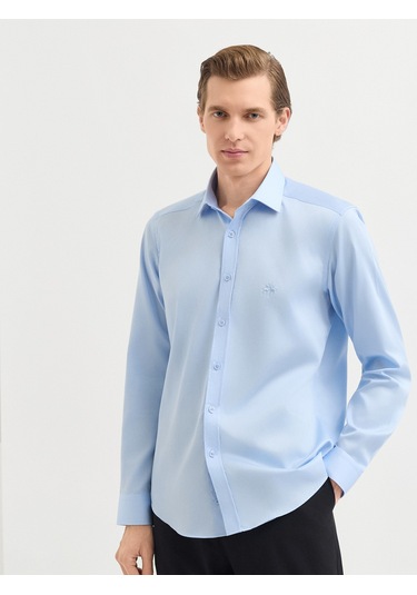 Karaca Erkek Slım Fıt Gömlek-açık Mavi 11.25s.04.300 Açik Mavi