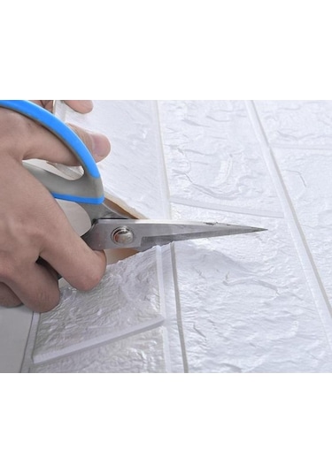 Renkli Duvarlar Kendinden Yapışkanlı Esnek Sünger Tuğla Duvar Kağıdı Paneli