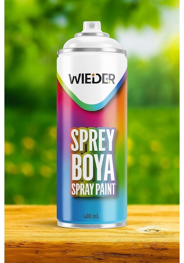 Wieder Sprey Boya Mat Siyah 400 Ml