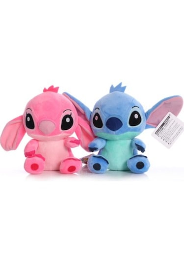 Lilo Ve Stitch Peluş Sevimli Oyuncak 35 Cm Çok Renkli