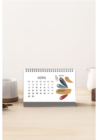 Bohoo Tasarım 2026 Masa Takvimi Pytktkv022