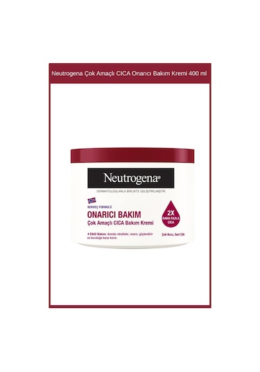 Neutrogena Çok Amaçlı Cıca Onarıcı Bakım Kremi 400 Ml