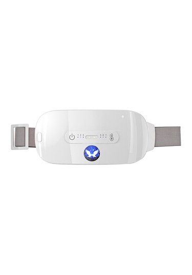 Yunboo Regl Ağrısı İçin Isıtmalı Masajlı Beyaz Bel Kuşağı - 3 Seviye Isıtma Ve Titreşim Çok Renkli