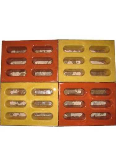 Dekoratif Plastik Çimtaşı Kalıbı Izgara Çim Taşı ( 5 Adet)