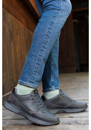 Salvano Tıny 3pr Füme Erkek Spor Ayakkabı 000000000101487064 Gri