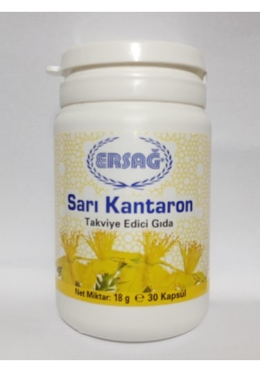 Ersağ Sarı Kantaron Takviye Edici Gıda  30 Kapsül