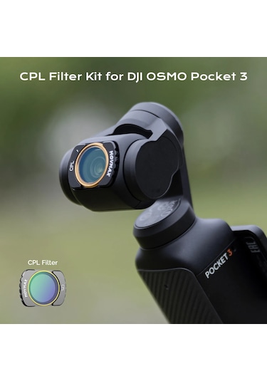 Movmax Vnd2-32 + Black Mist 1/4 + Cpl Filter Set For Djı Pocket 3