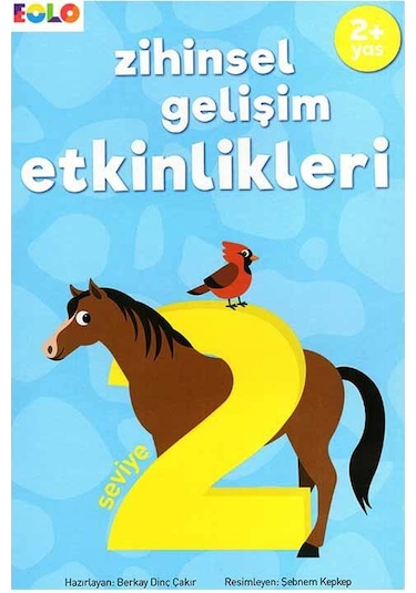 Eolo 2 Yaş Zihinsel Gelişim Etkinlikleri 3lü Set