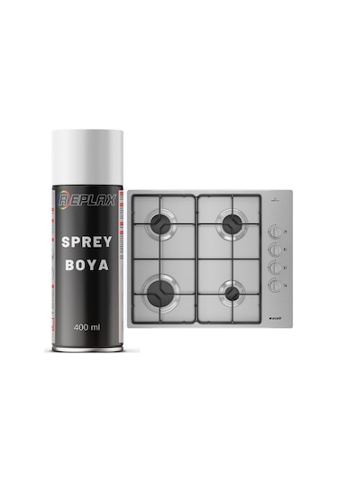 İnox Ankastre Ocak Sprey Boya 400 Ml.