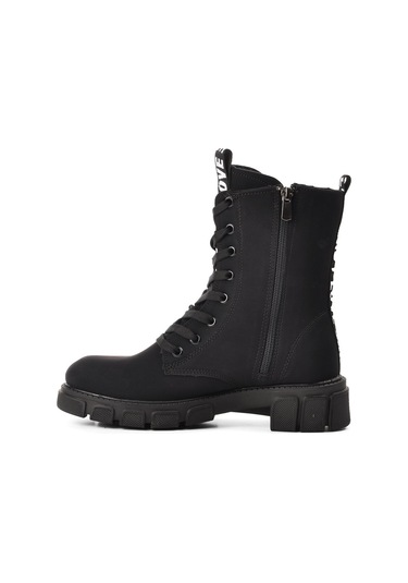 Walkway Siyah Nubuk Kadın Bot Çok Renkli