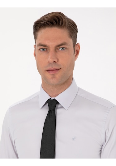 Pierre Cardin Erkek Gri Gömlek Basic 50315407-vr024 Gri