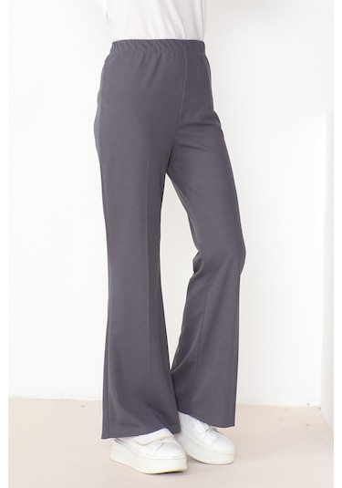Piyale Ispanyol Paça Pantolon 653 - Gri