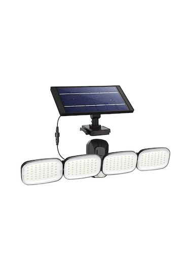 Powermaster 6 Volt - 3 Watt Solar Panelli Hareket Sensörlü 200 Smd Ledli Lamba Pm-8048