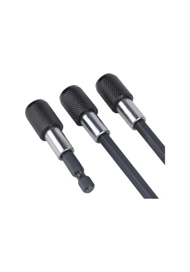 Ximistore9 3 Adet Manyetik Uzatma Ucu - 1/4" Altıgen Şaftlı Matkap Uçları