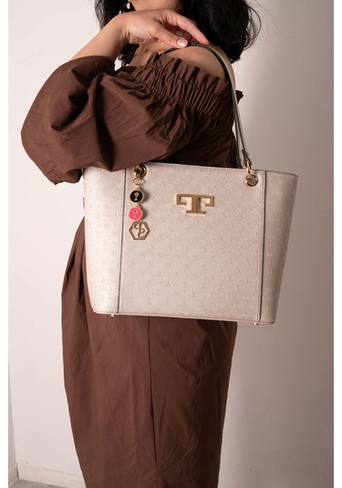 Silver Polo Kadın Omuz Çanta 1176 Bej