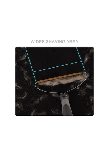 Lemestar Gri El İle Kullanan Bakır Uçlu Kumaş Tüylerini Temizleyici, Kumaş Topaklarını Ve Kirleri Kolayca Kaldıran Fırça Tarzı Aleti Gri