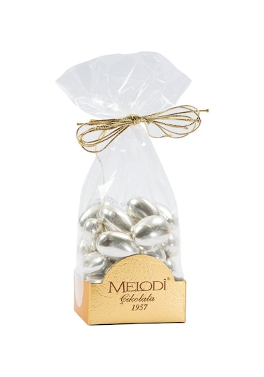 Melodi Çikolata Gümüş Badem Şekeri 500 G