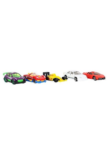 Express Wheels 10'lu Oyuncak Araba Seti - Yarış Ve Macera Koleksiyonu