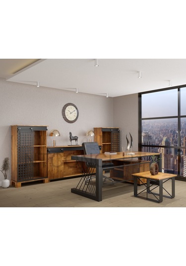 Ntconcept Ntconcept Masif Ağaç Ofis Takımı (496951539)