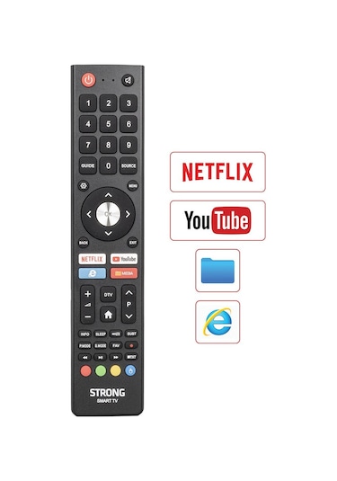 Strong Netflix - Youtube Tuşlu Lcd Led Tv Android Kumanda
