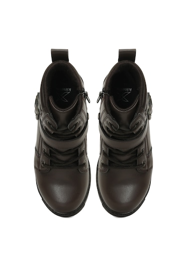 Kinetix Sımo F 4pr Kahverengi Erkek Çocuk Biker Bot Kahverengi