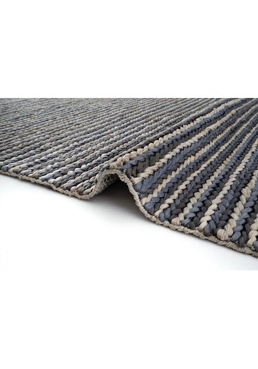 Netra C-1512 Navy Multy Xw El Dokuma Naturel Jüt Hasır Halı