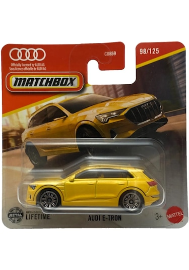 Matchbox Audi E-tron Sarı