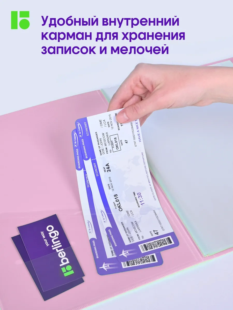 Berlingo A4 Belge Ve Kağıtlar İçin Klasör, 40 Paketili 301697557