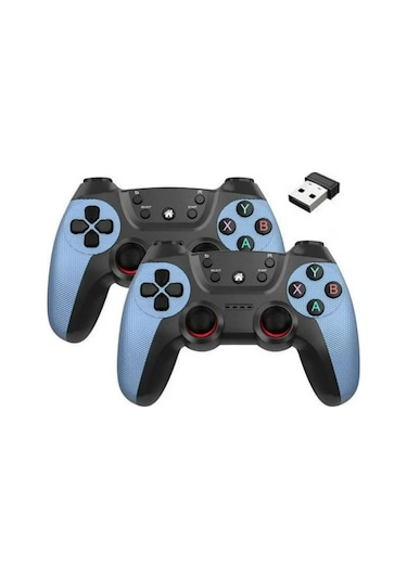 Joystick Gamepad Çiftli Tv Pc Oyun Konsolu 2.4g Gamepad Joystick
