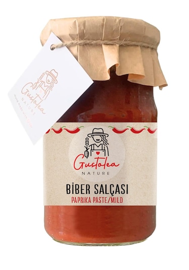 Gustolea Nature Ev Yapımı Güneşte Kurutulmuş Biber Salçası 1 KG