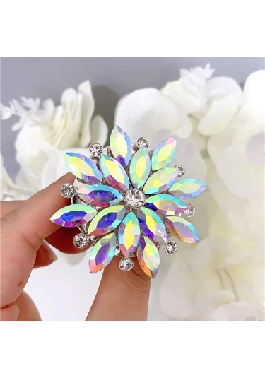 Goldenqian Lüks Elmas Inci Telefon Zil Tutucu Popüler Cep Telefonu Parmak Yüzük Katlanır Tutucu İphone Samsung Kavrama Montaj Braketi 15 15