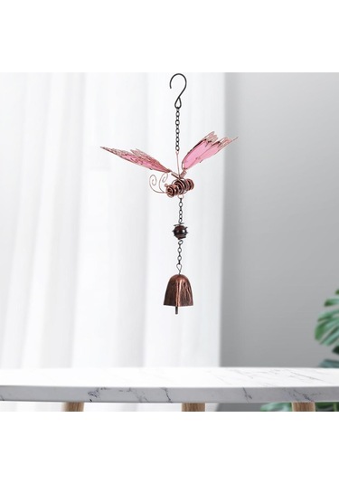 Homyl Aydınlık Rüzgar Çanları Sevimli Açık Pembe-çanlar