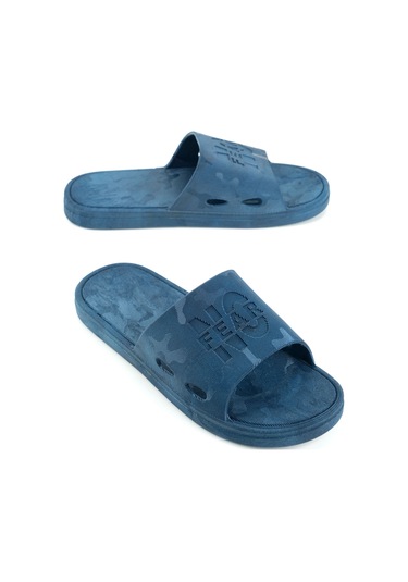 Gezer Yazlık Erkek No Fear Airblow Islak Zemine Uygun Günlük Ev Bahçe Havuz Terlik Lacivert