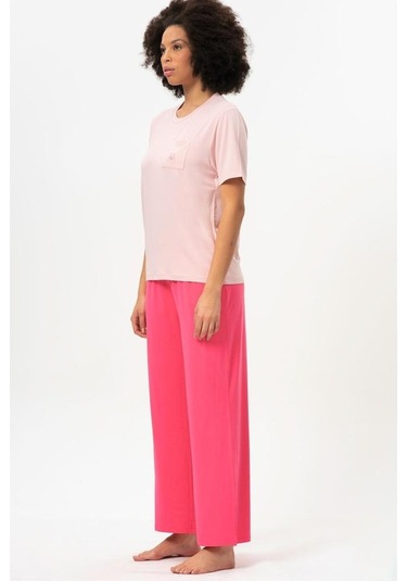 United Colors Of Benetton Kadın Pijama Üstü Bnt-w20406 Pembe