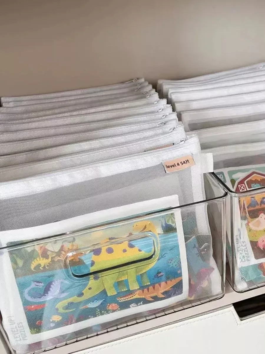 Vse Cto Nuzno Depolama İçin Fileli Düzenleyici S 233440477 Beyaz