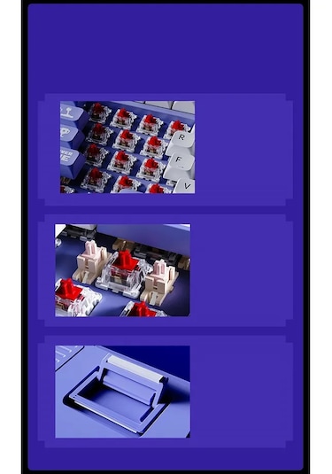 Ak870mc Kablolu- Hot Swap Mekanik Oyuncu Klavyesi - Red Switch