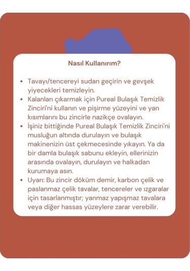 Pureal Bulaşık Temizlik Zinciri