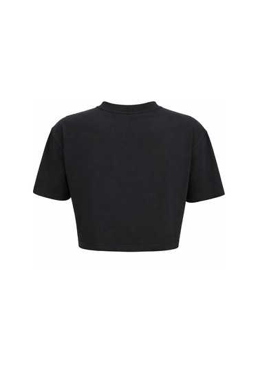 Reebok Sally Tee Siyah Kadın Kısa Kol T-shirt 000000000102690241 Siyah