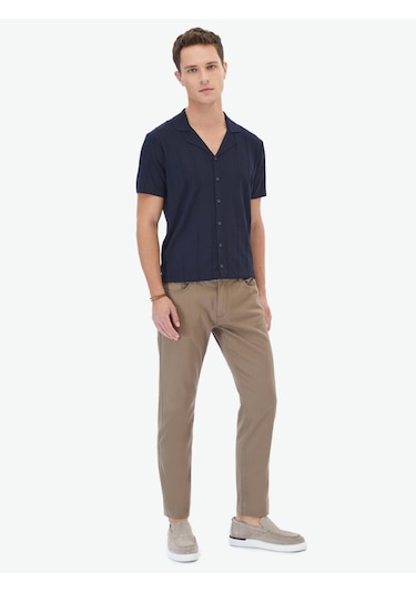Lacivert Regular Fit Casual Gömlek Lacivert